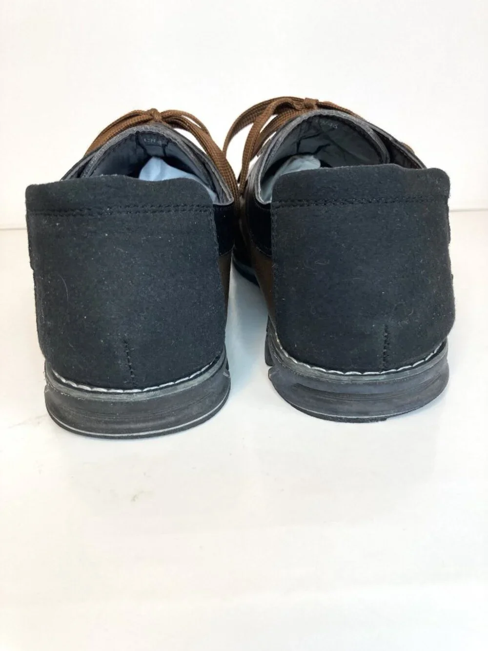 Cosidram  Brown Quilted Oxford Sneakers - Size 11.5 (China 46)